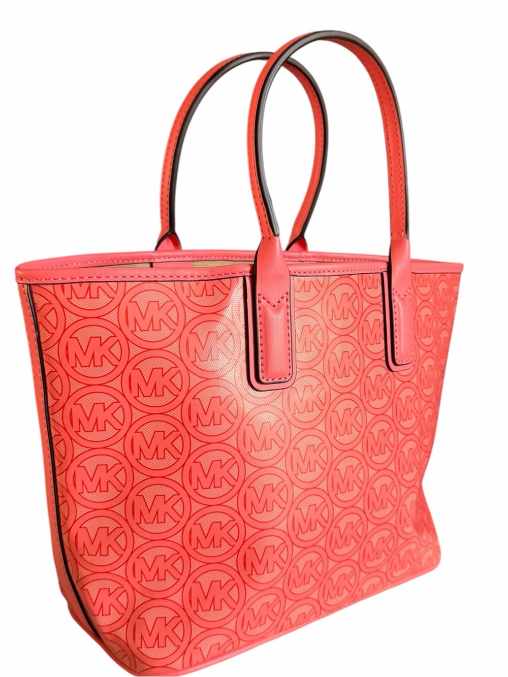 Michael Kors Jodie Small Logo Jacquard Tote Bag - Picture 3 of 5